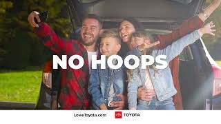 Player Profile Standing Behind Every Vehicle | Lowe Toyota