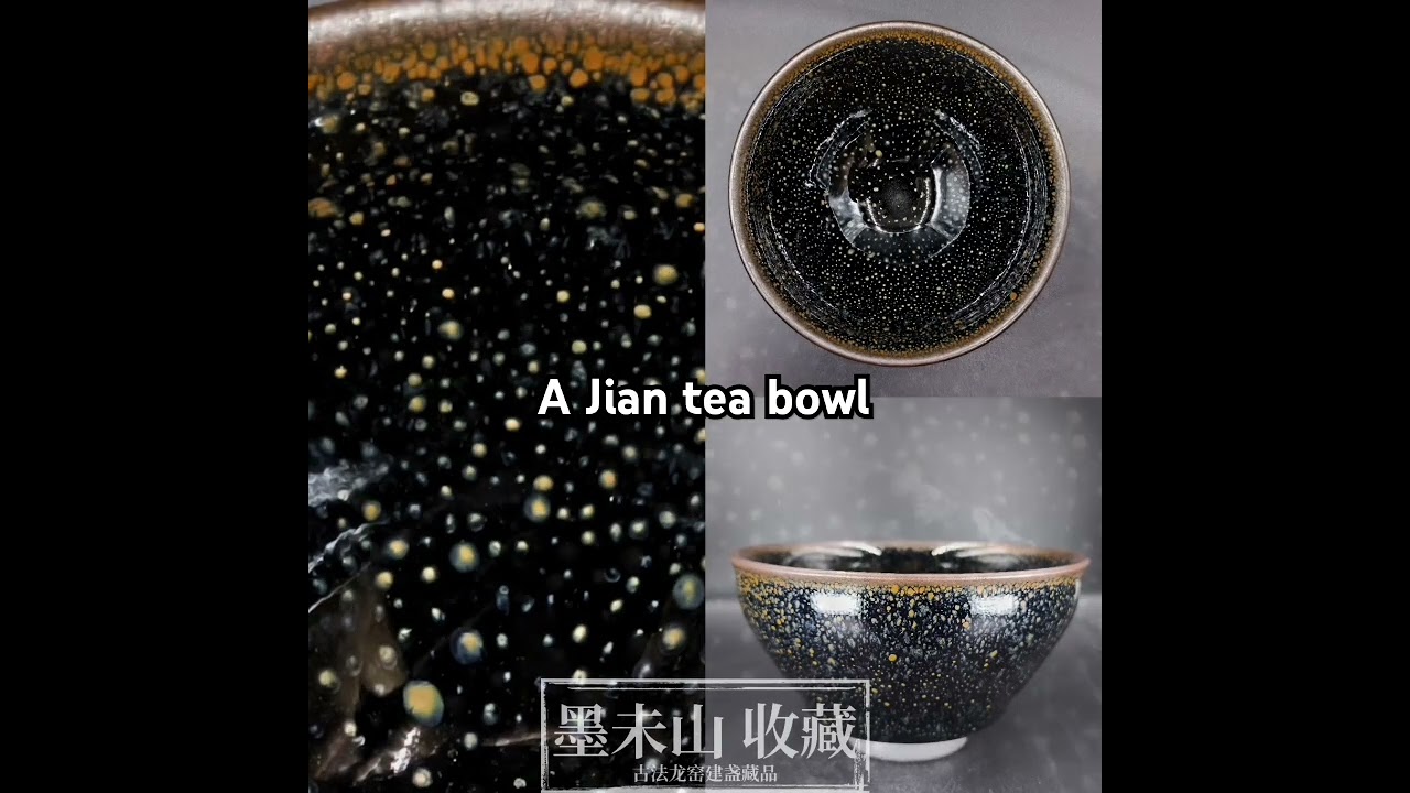Jianzhan, a traditional Chinese ceramic, originated in the Song Dynasty.