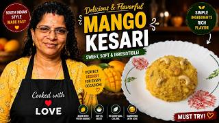 🥭 Mango Kesari | Easy to Prepare | Delicious Mango Rava Kesari #easyrecipe #mango #viral screenshot 5