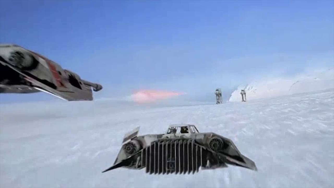 Empire Strikes Back (ships only) YouTube