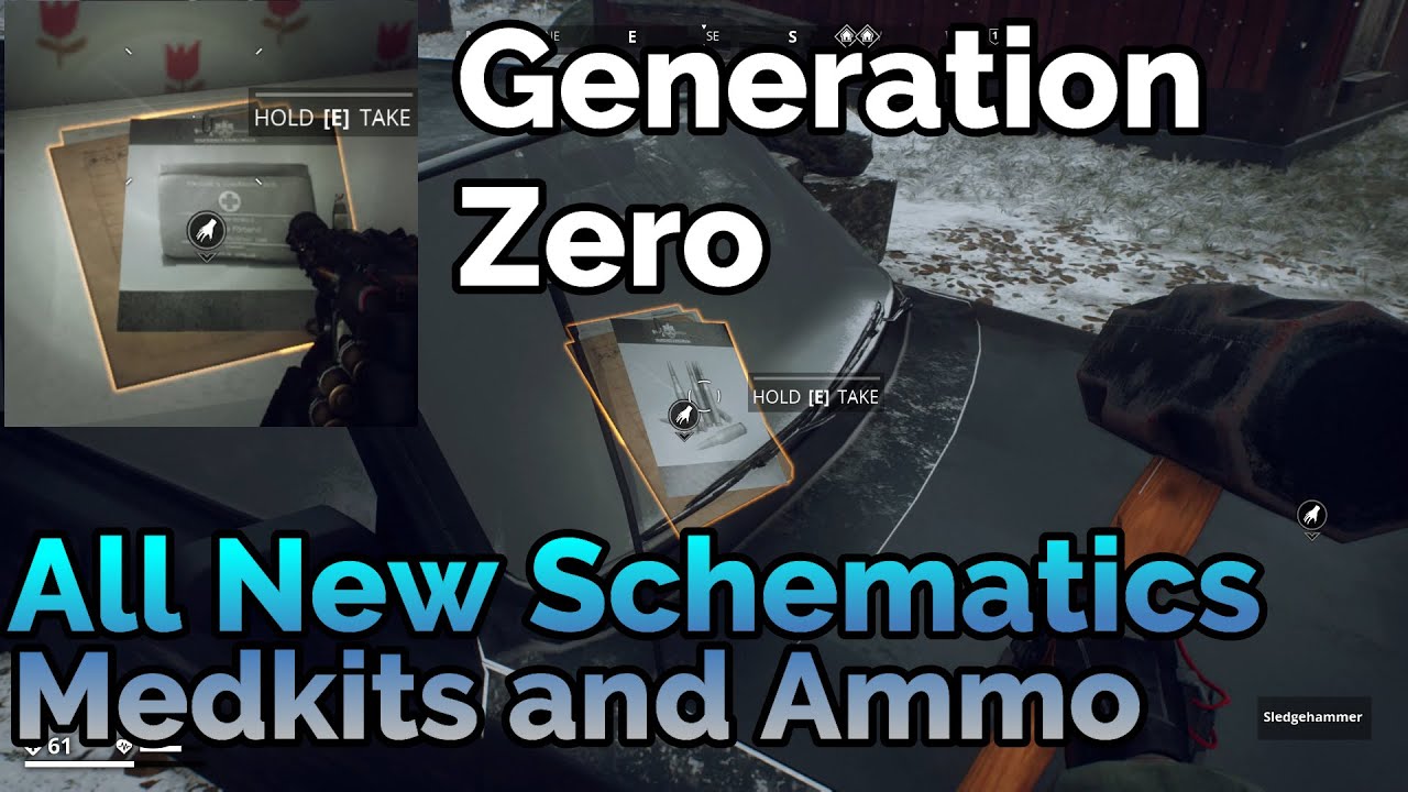 Generation Zero Adrenaline Shot Schematics