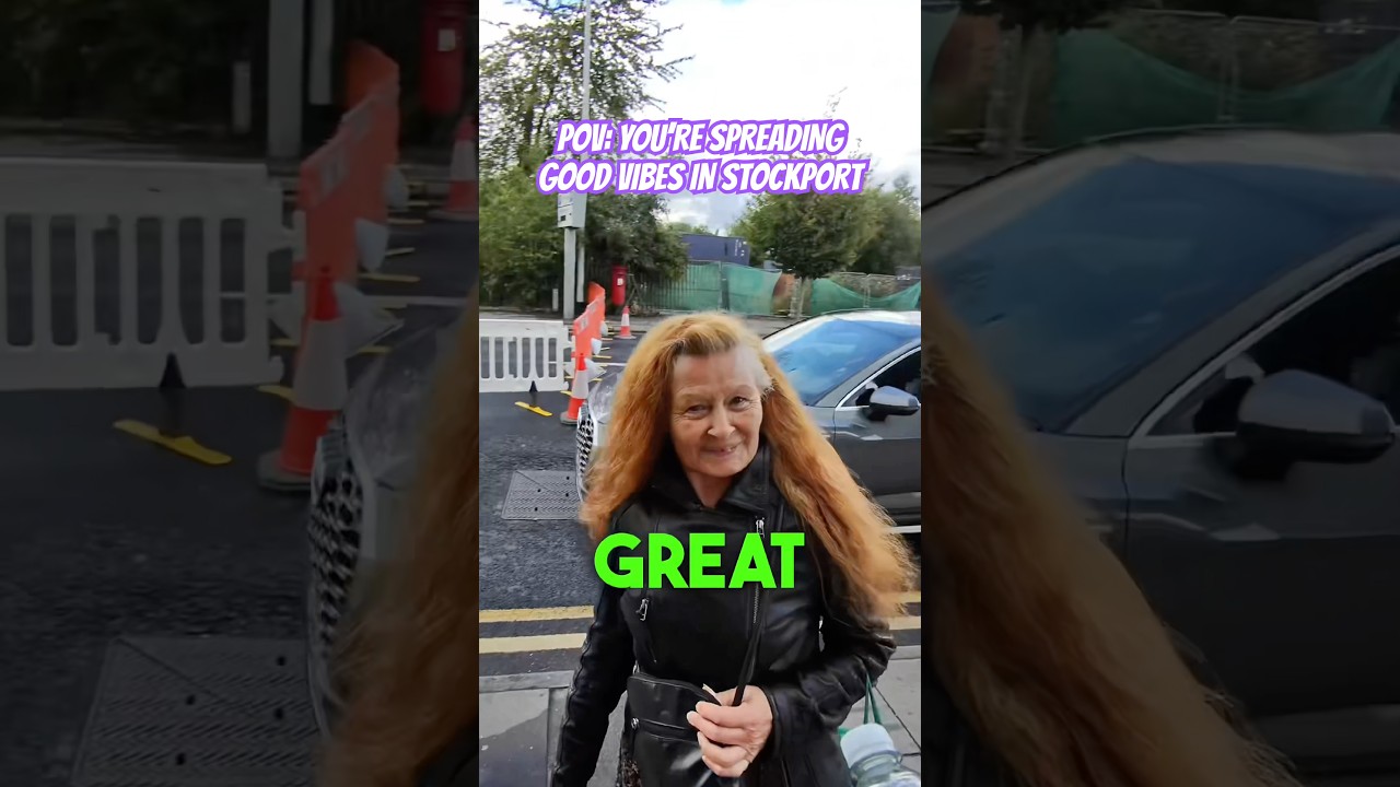 POV: ТЫ РАСПРОСТРАНЯЕШЬ ХОРОШЕЕ НАСТРОЕНИЕ В СТОКПОРТЕ 😎 