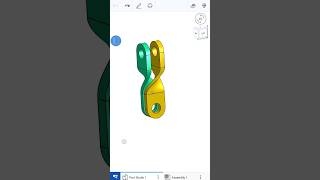 Loft feature on Onshape Mobile #shorts #onshape #3dmodeling