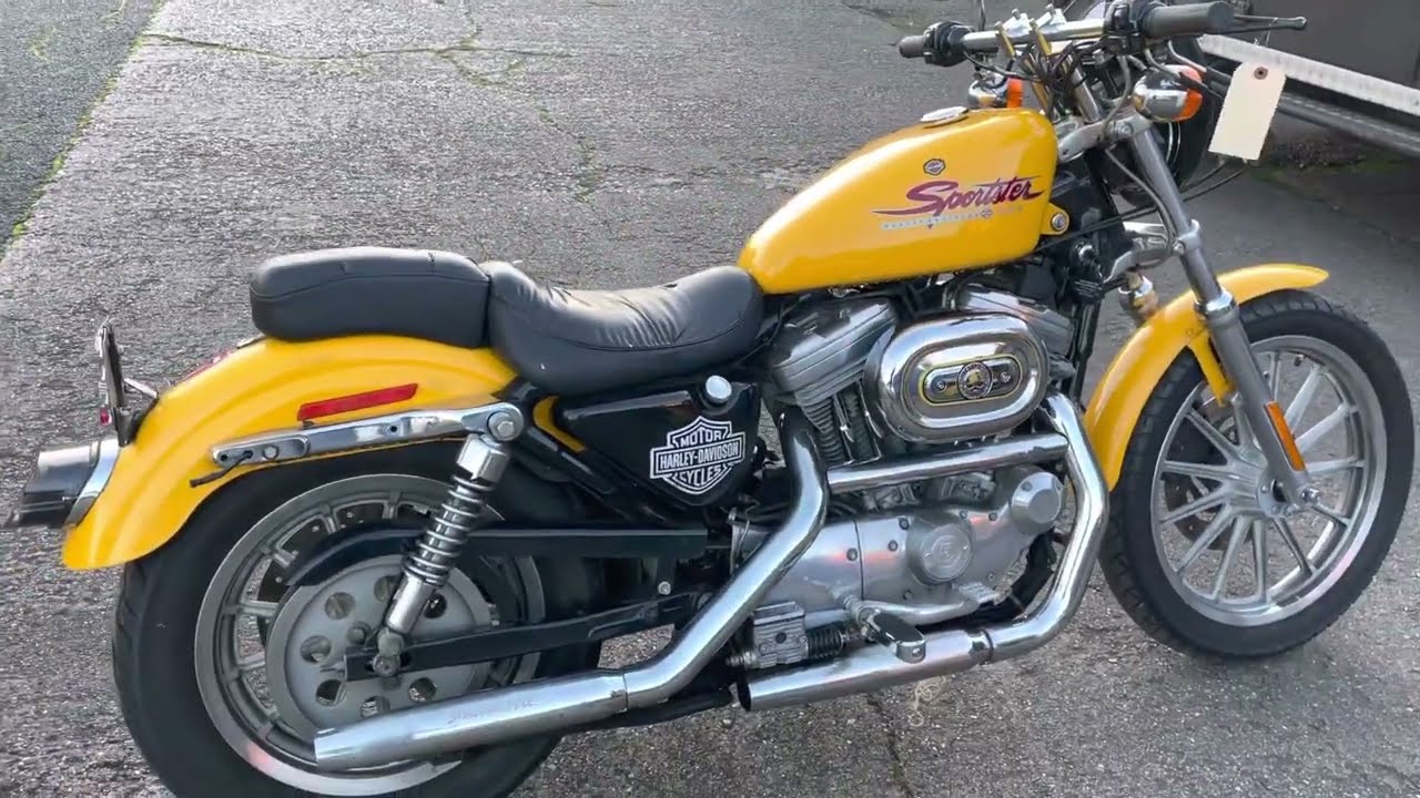 2000 Harley Davidson XL 883 H (Hugger) evo Sportster - Ref:1150