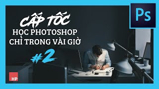 Tự học Photoshop Cấp Tốc - BÀI 2 - Cách chỉnh da, bóp mặt và dàn trang Photobook screenshot 1