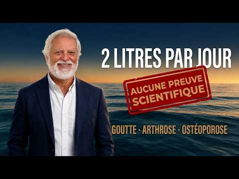 LE MENSONGE DES DEUX LITRES D'EAU: arthrose, goutte, ostéoporose