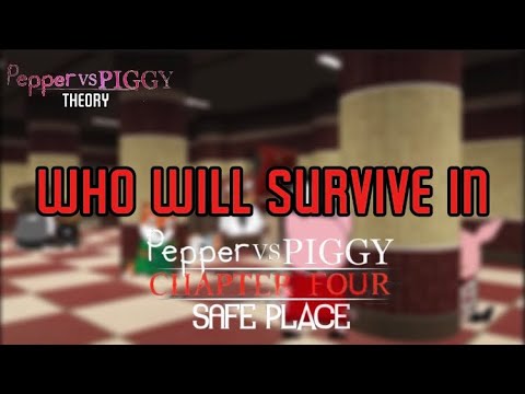 WHO will survive in Pepper vs Piggy Chapter 4 (Safe Place) | Pepper vs