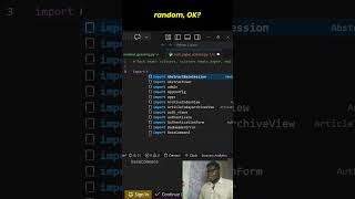 Random import in python #pythontutorial #pythonforbeginners