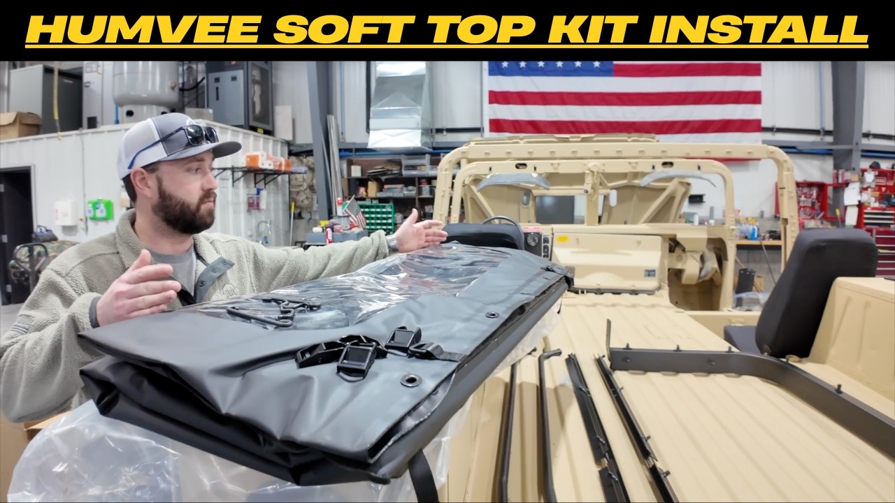 Ultimate HMMWV 4-Man Soft Top Guide: C-Pillar, Bows, Rails, and Top ...