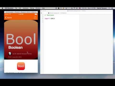 (SPANISH VERSION) Booleans (Swift Programming Language Reference)