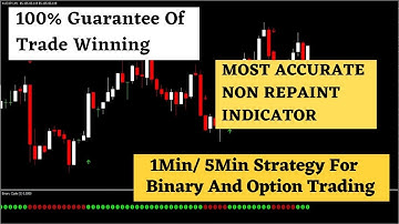 Most Accurate Binary Option Indicator Mt4 | 100% Non Repaint Forex and  Binary Option Code