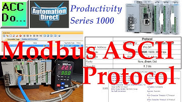 Productivity 1000 Series PLC Modbus ASCII Protocol