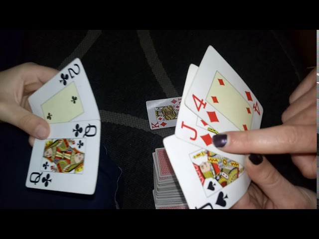 Burro jogo cartas