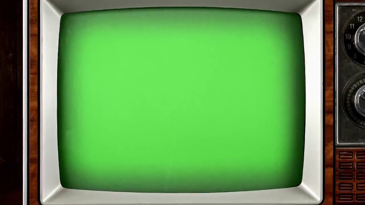 Old TV Green screen special effects background Shorts No Copyrigt Free ...