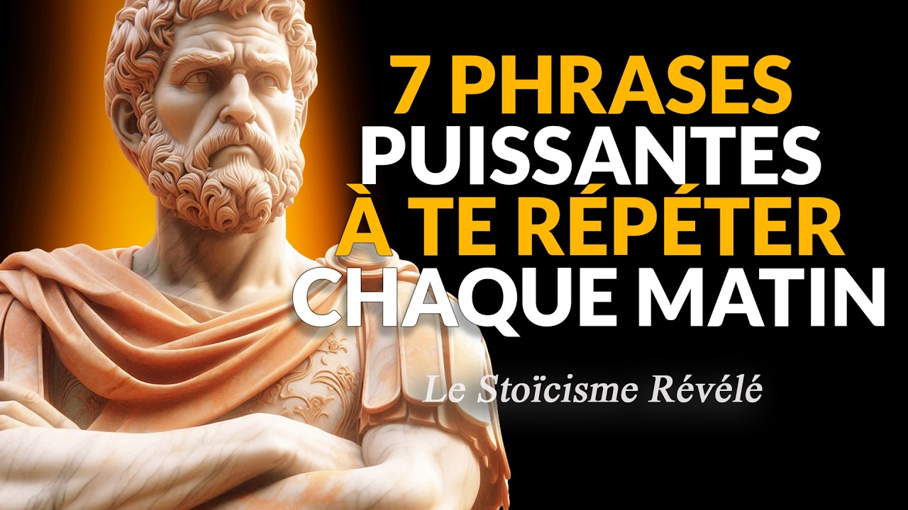 COMMENT NE JAMAIS PERDRE TON CALME LE MATIN – STOÏCISME