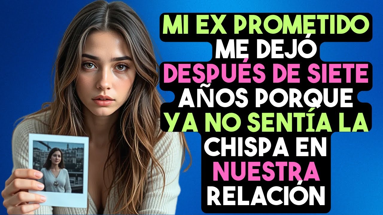 MI EX PROMETIDO ME DEJÓ DESPUÉS DE SIETE AÑOS PORQUE YA NO SENTÍA LA CHISPA EN NUESTRA RELACIÓN