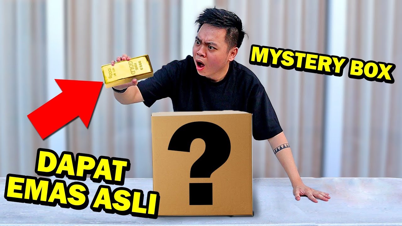 BELI MYSTERY BOX MALAH DAPET EMAS ASLI! *auto kaya*