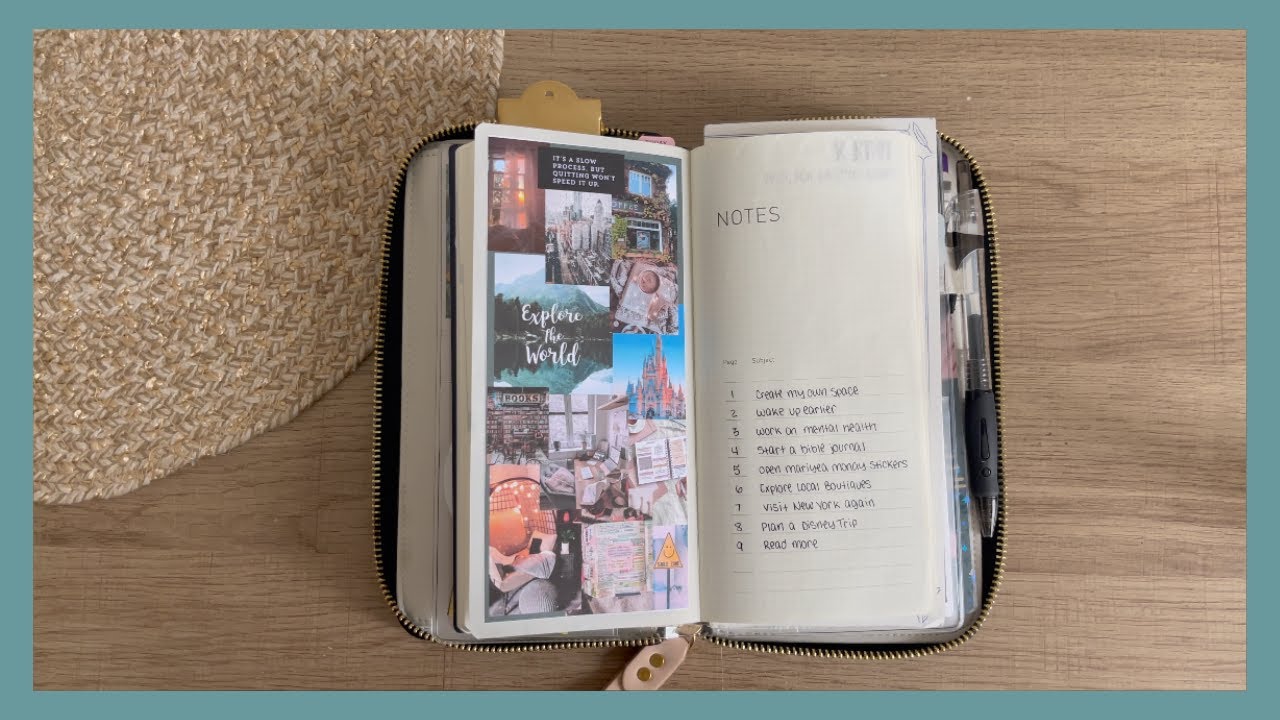 Идеи для страницы заметок планировщика EDC! ft. Мои недели Хобоничи 2023