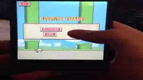 Flappy Bird Type Game full source code For iOS - Source Code For Sale