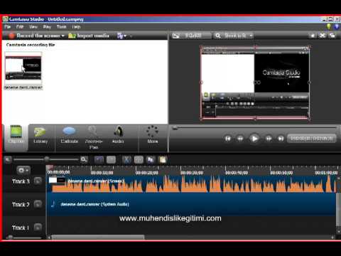 Camtasia Studio 8 Ekran Yakalama ve Video Yayınlama