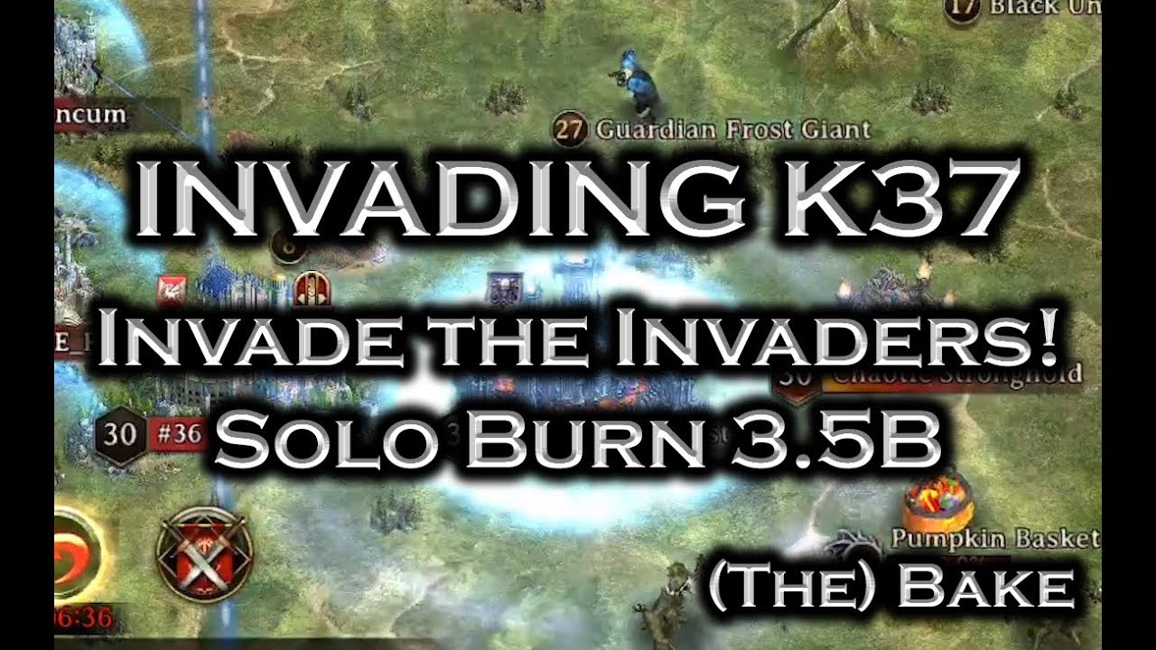 Iron Throne - Invading Kingdom 37, Invade the Invaders! Solo Attack 3.5B