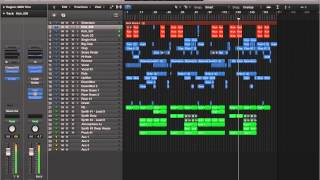 Full Logic Pro X Template - Electro House - Eclipse by Andrea Esse Guide