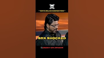 SRK Got Scammed 🥵🔥 ​⁠@iifa #shorts #sharukhkhan #shahidkapoor #vidyabalan