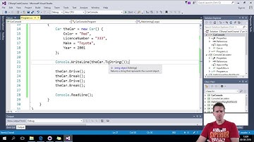 Override ToString in a Class