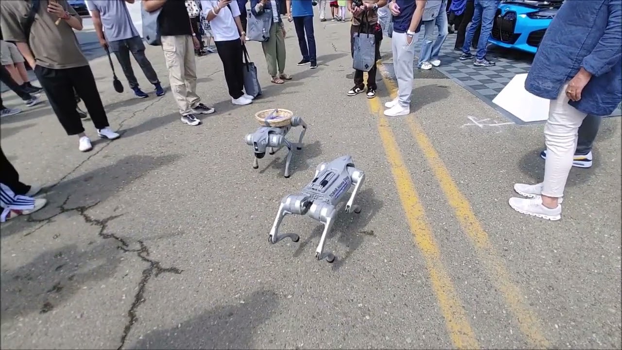 Tobor Robotic Home Dog @ Electrify Expo SF - YouTube