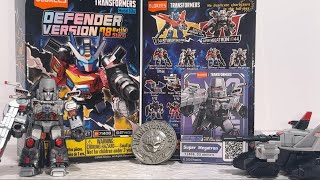 Transformers super megatron unboxing, assembly & review. Blokees Defender version 08 battle stars