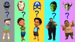 Tebak tebakan gambar Ultraman, Hulk, Captain America, Ironman, Power Rangers, Dennis, Sopo, Dzul screenshot 4
