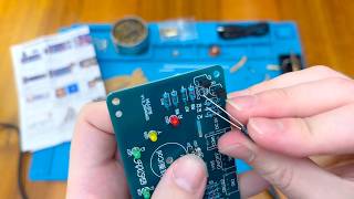 Electromagnetic Swing Making Kit (HU-076A) - DIY Electronic Soldering Kit Assembly and Testing
