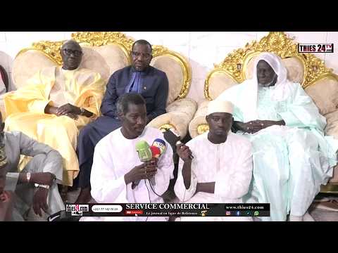Télescopage Gl Birame Diop, Talla Sylla et le Ministre Ousmane Diagne à Keur Mame El Hadji
