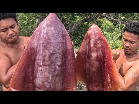 Giant Pusit Kinilaw sa Tanghalian! 😱