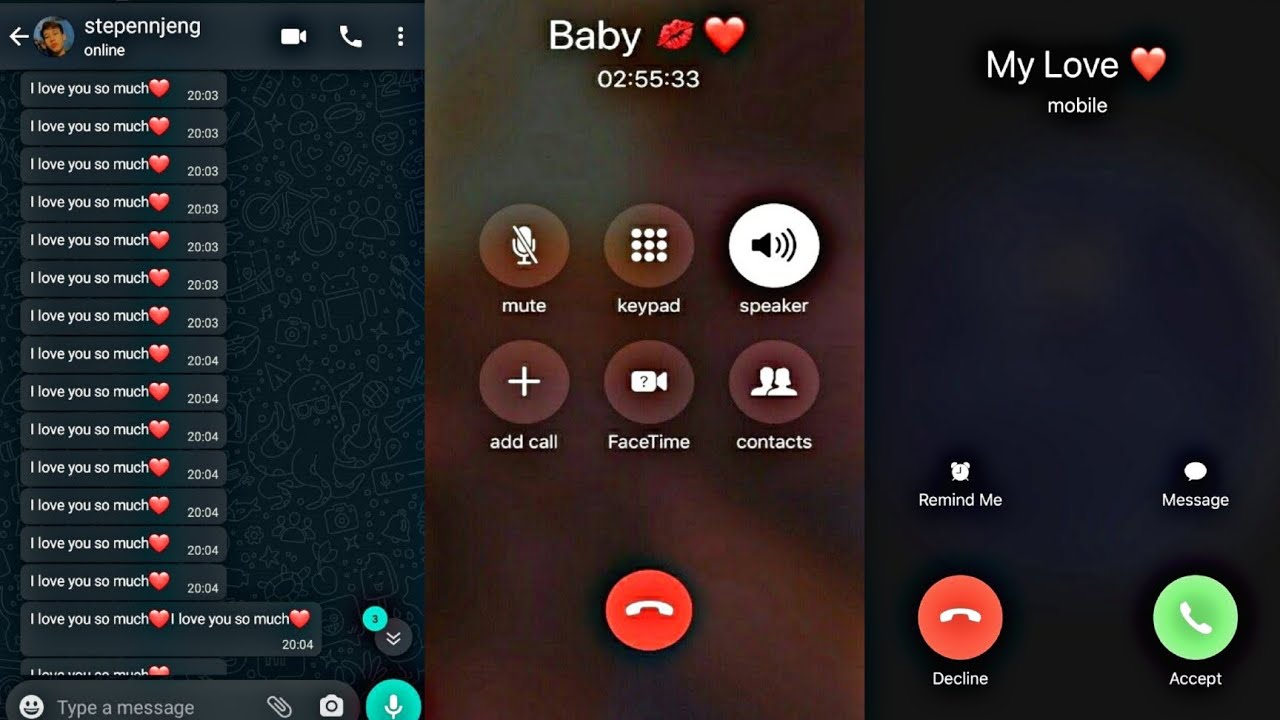 سوف تستيقضين على 99+ مكالمة فائتة من الحبيب الآن ⚡ مبرمج الحبيب الحنون 🥹