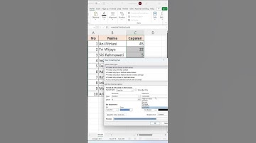 Cara Membuat Progress Bar di Excel Nilai Maksimum 100 #tutorialexcel
