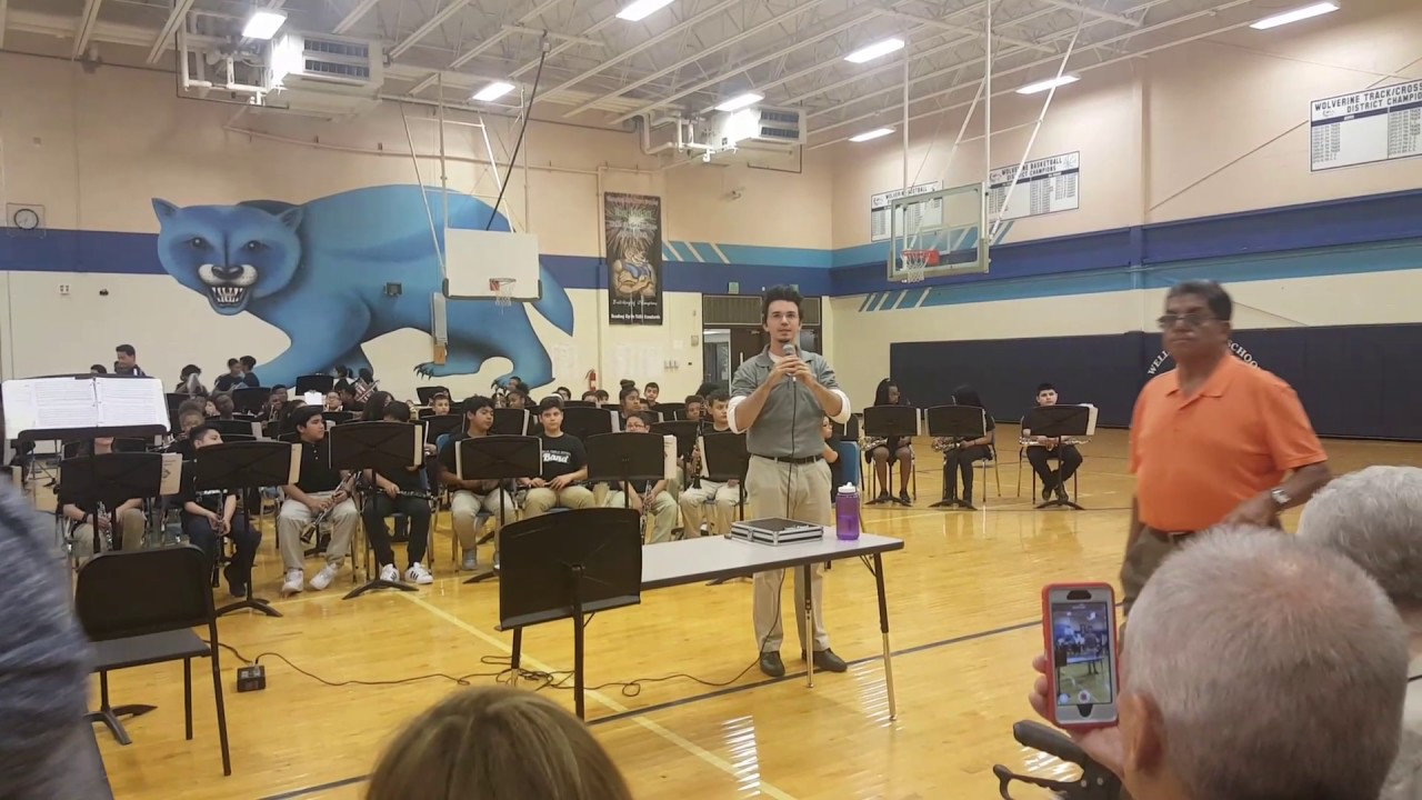 Edwin Wells Middle School Beginner Band Concert YouTube