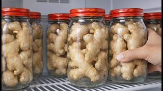 When Ginger Is Cheap, I Do This Right Away —Fresh All Year 😱 Won’t Spoil