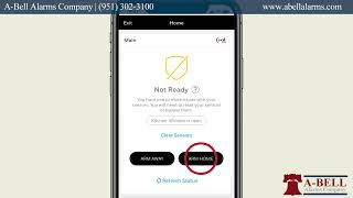 Bypass a Zone in your Security System with the Total Connect App screenshot 2