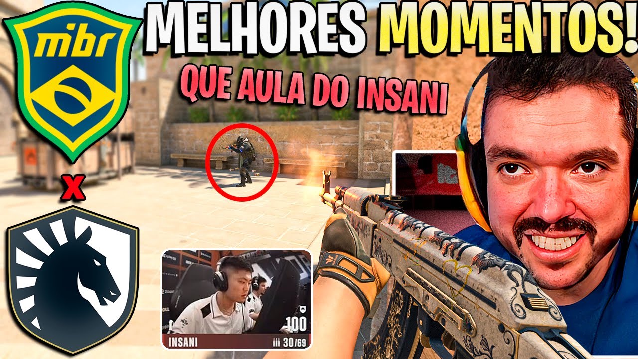 PERDEU ESTA ELIMINADO!🔥 MIBR x LIQUID - (MELHORES MOMENTOS) StarLadder Budapest Major (GAULES)