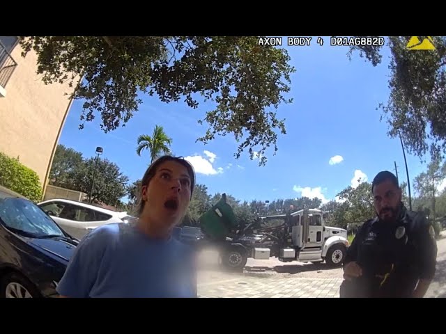 Florida Woman calls police over dispute with garbage truck