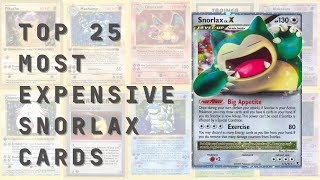 MOST Expensive Pokmon Cards  Snorlax Edition