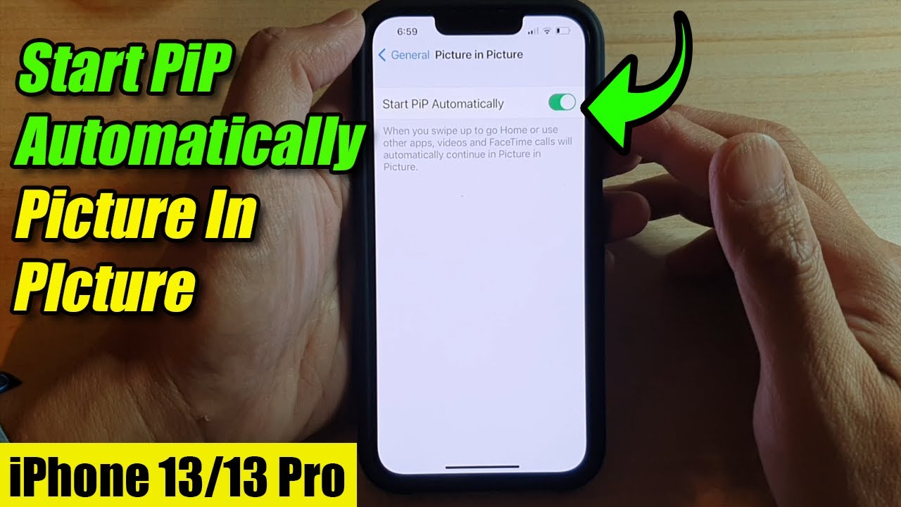 iPhone 13/13 Pro là chiếc điện thoại thông minh mạnh mẽ và tiên tiến nhất của Apple. Và việc biết cách bật/tắt chế độ Start PiP tự động là một trong những điều cần thiết giúp bạn tận dụng hết tiềm năng của chiếc điện thoại thông minh của mình.