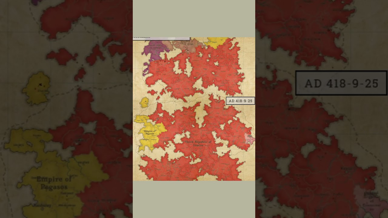 Fall of Dracos | Fantasy Map Simulator 