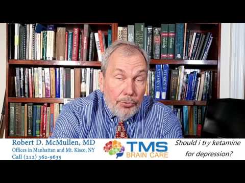Ketamine for depression treatment