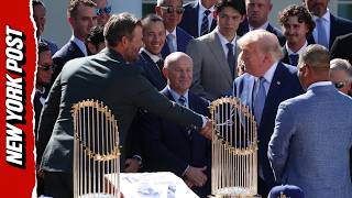 Download lagu Clayton Kershaw Gives Hilarious Response After Trump Asks If He’d Return to Pitch