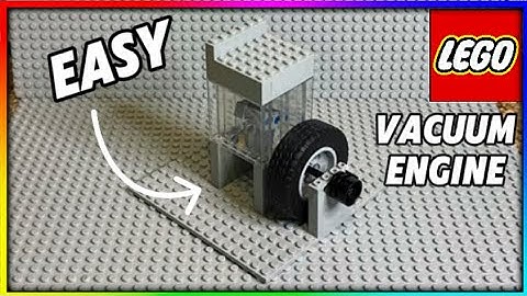 Simplest Lego vacuum engine(tutorial)