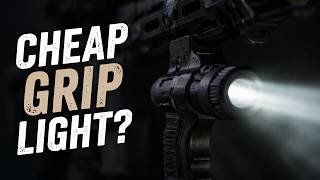 Does a cheap picatinny vertical foregrip LED light work