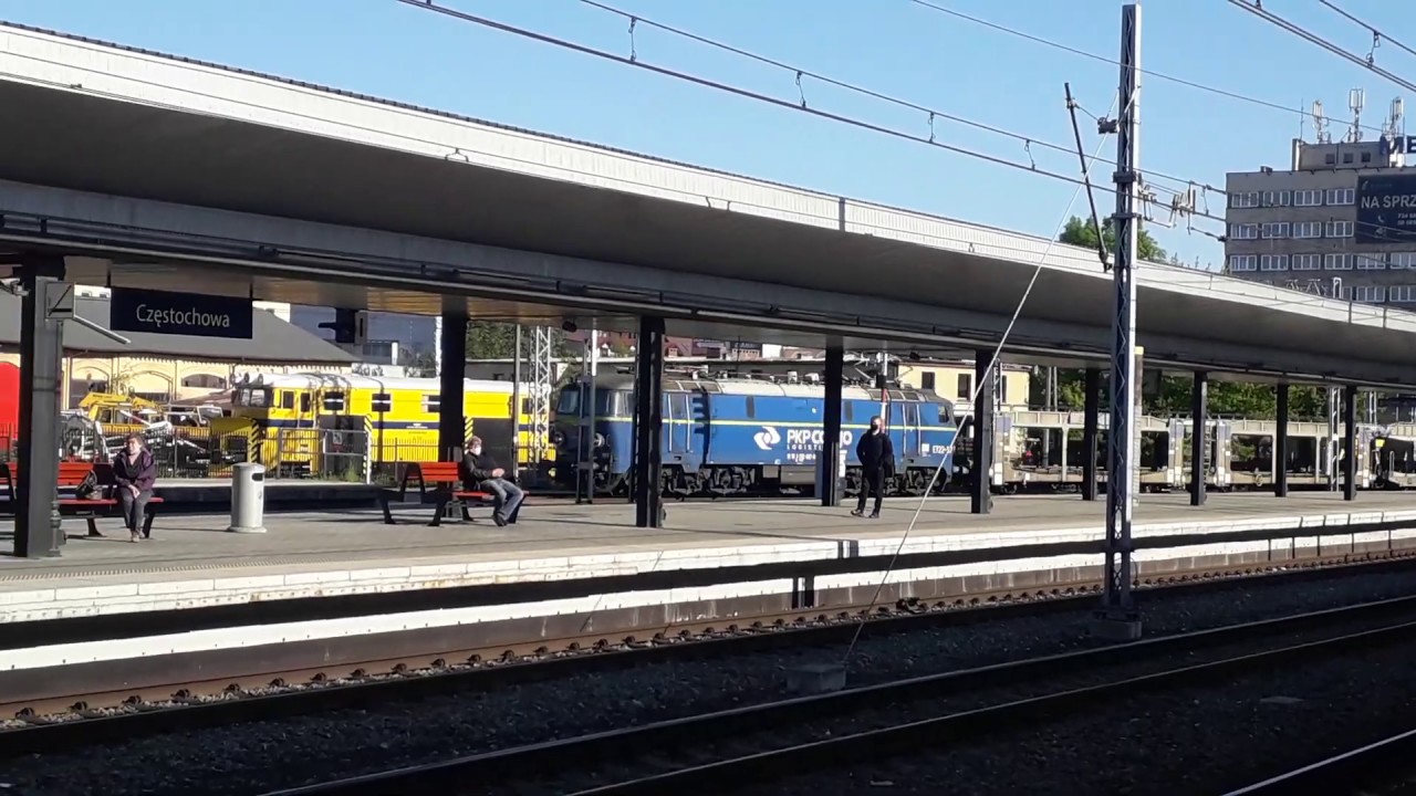 Oko na Kolej #9 - ET22-117 i ELF 27WEb-004 na stacji Częstochowa Osobowa