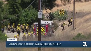 New law to ban balloon releases
